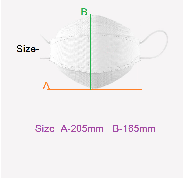 Made in Korea The Cha-kan Hardshell KF94 Mask L-Size 100pieces