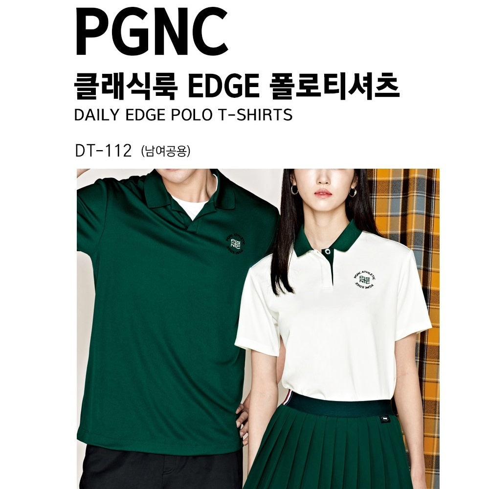 [Free Shipping] Made in Korea PGNC Daily Edge Polo T-Shirts DT-112 (Unisex)