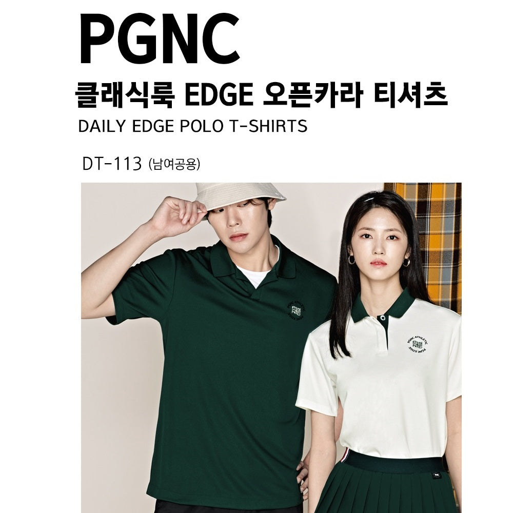 [Free Shipping] Made in Korea PGNC Daily Edge Polo T-Shirts DT-113 (For Unisex)