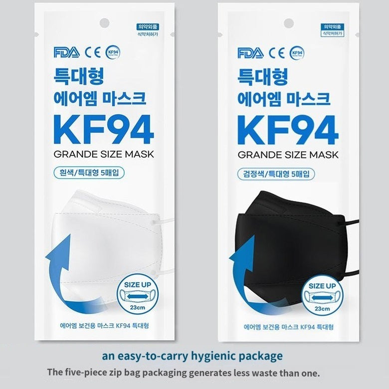 Made in Korea Renewaled 4Ply Filter KF94 Extra Large Mask AirM(100sheets)(free shipping)