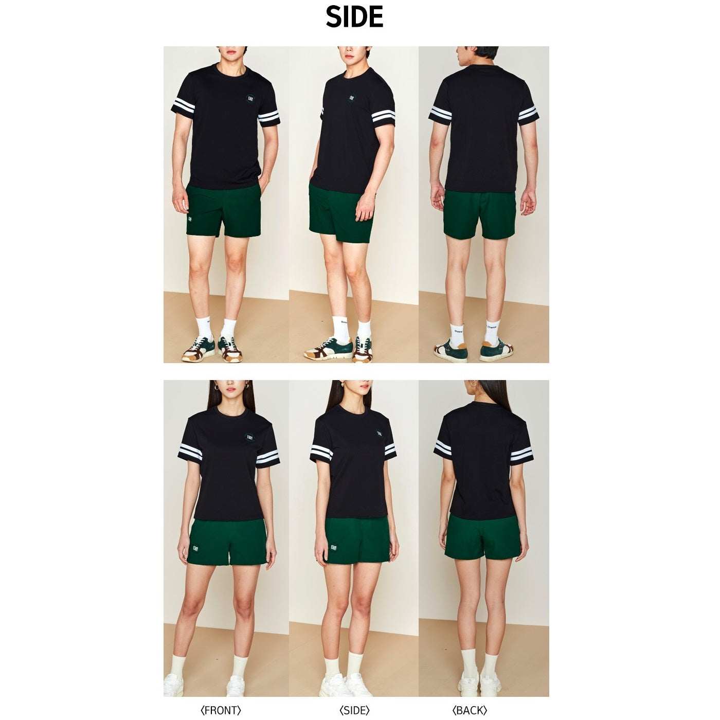 [Free Shipping] Made in Korea PGNC Daily Edge Round T-Shirts DT-114 (For Unisex)