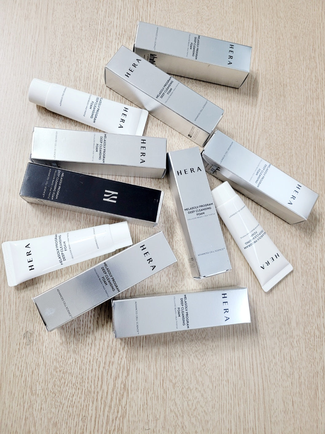 [genuine product]Made in Korea HERA MELASOLV PROGRAM DEEP CLEANSING FOAM Mini 1000ml(50g X 20EA)(free shipping)