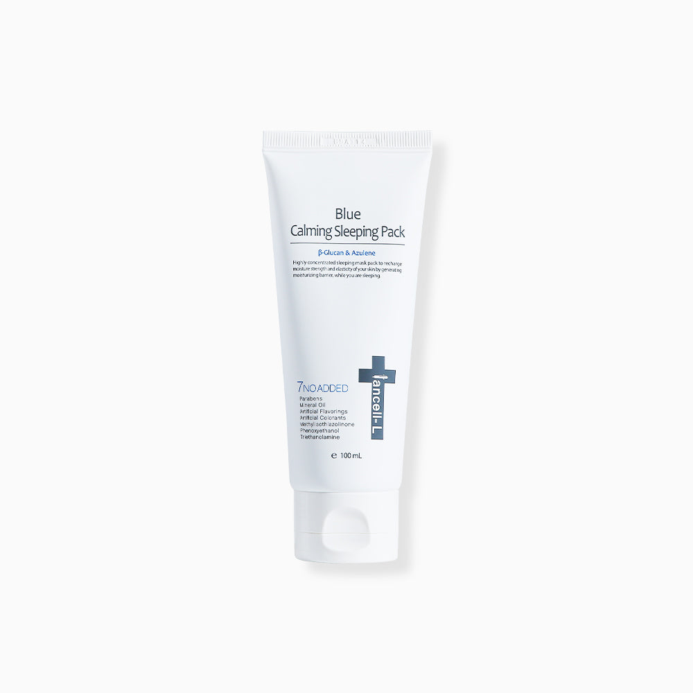 [IANCELL] Blue Calming Sleeping Mask 100ml / Overnight Barrier Recovery & Deep Hydration Gel Mask [Made in Korea]