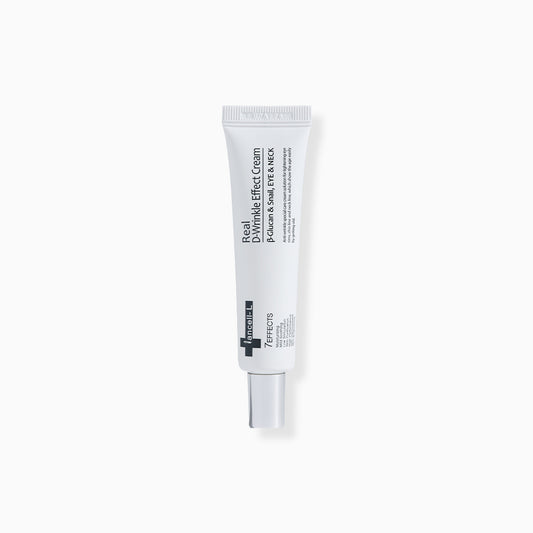 [IANCELL] Real D-Wrinkle Effect Cream 20ml / Acetyl Hexapeptide-8 & Snail Mucin Eye & Neck Anti-Aging Cream [Made in Korea]