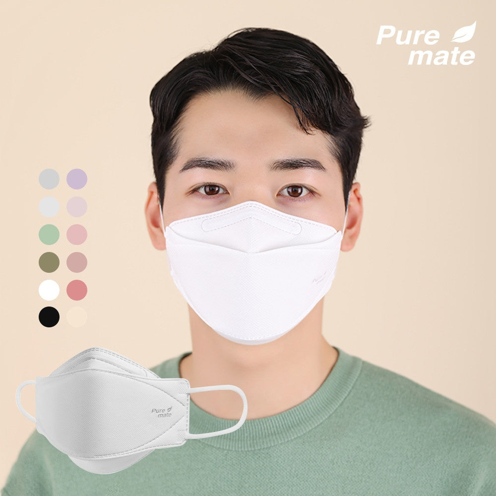 Made in Korea Puremate 3D KF94 color Mask(120pcs)