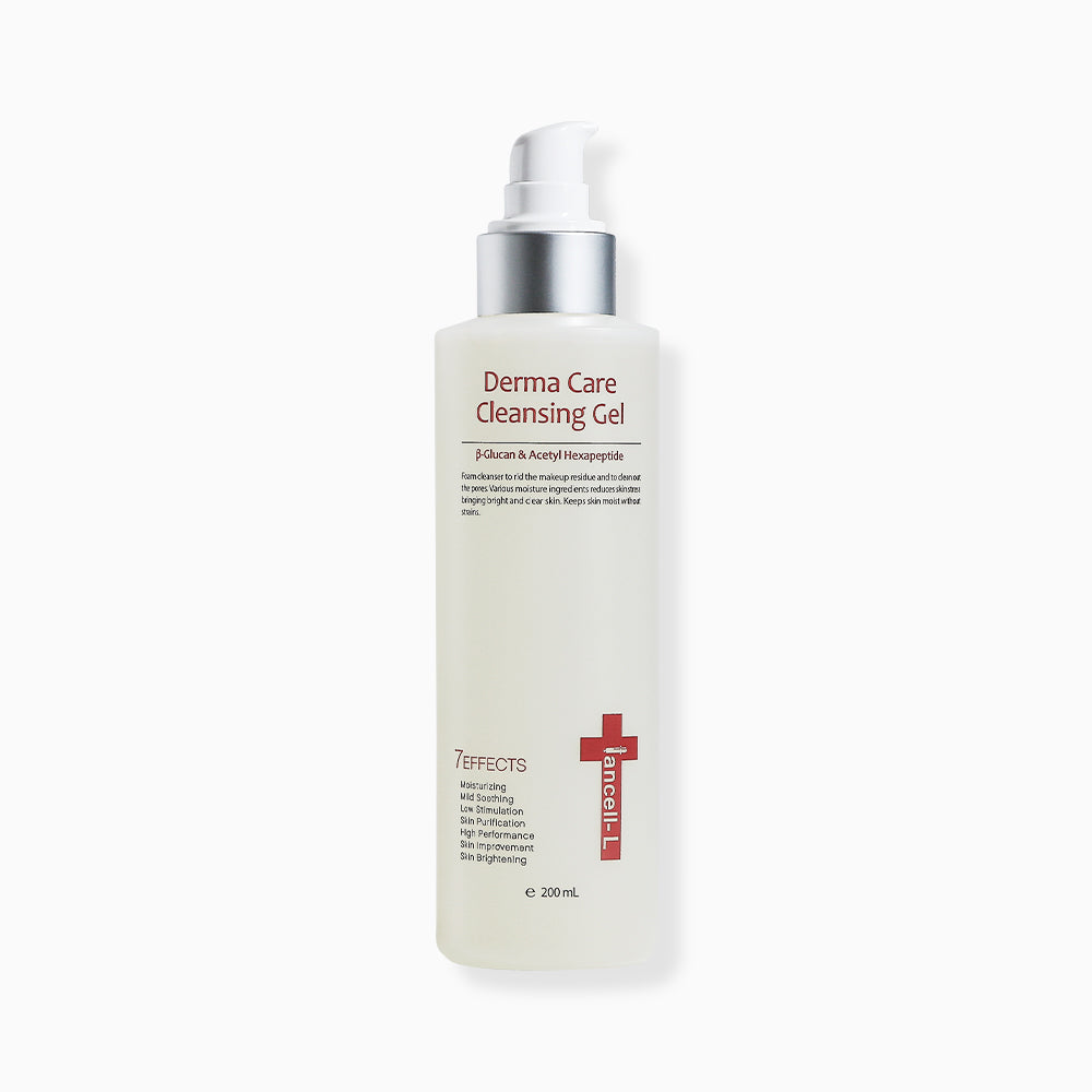 [IANCELL] Derma Care Cleansing Gel 200ml / Mild Acidic pH 5.5 Hydrating Facial Cleanser for Sensitive Skin [Made in Korea]