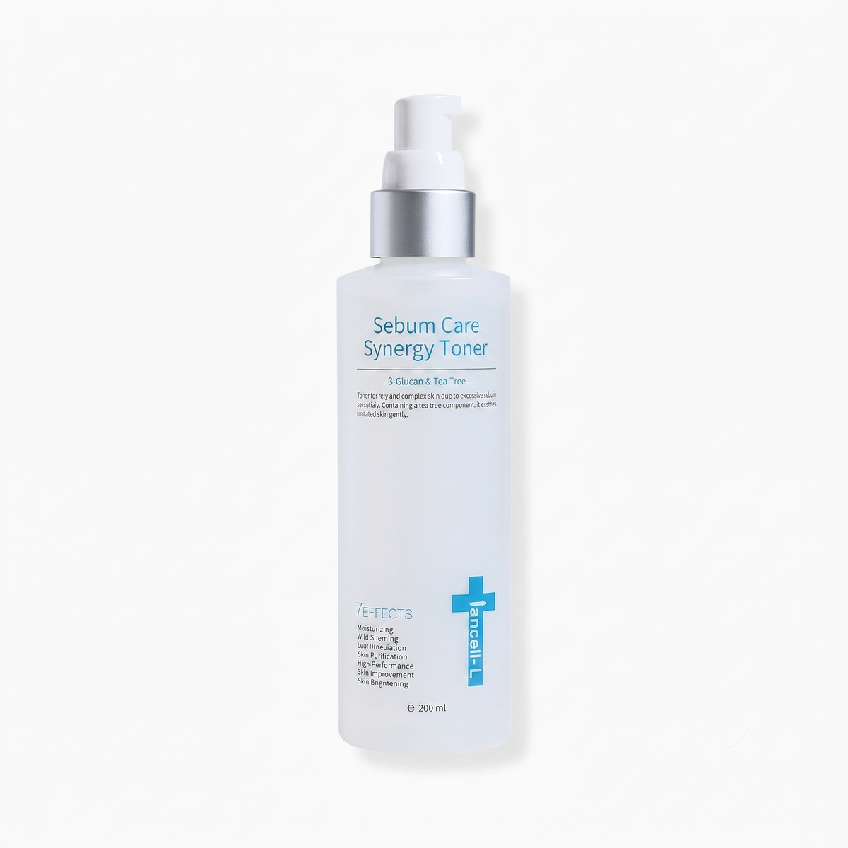 [IANCELL] Sebum Care Synergy Toner 200ml / Pore Tightening & Oil Control Calming Facial Toner [Made in Korea]