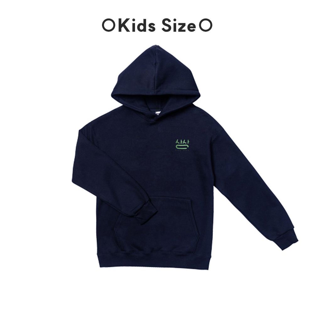 Made in Korea (for men and women) Hip Tiger Special Fleece-Lined Kids Hoodie