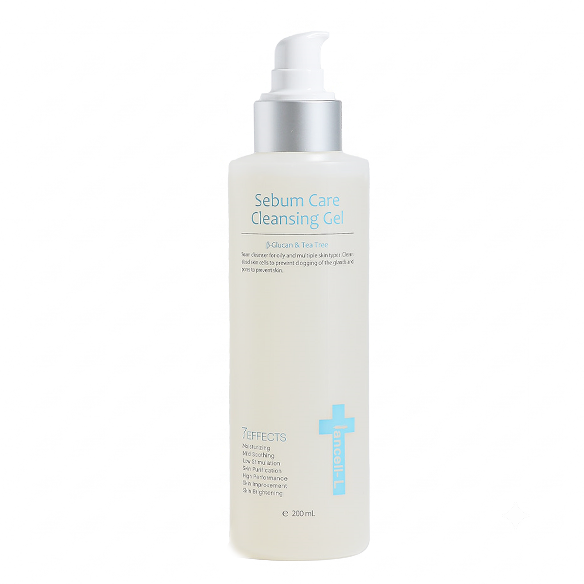 [IANCELL] Sebum Care Cleansing Gel 200ml / Deep Pore Purifying & Salicylic Acid Clarifying Gel Wash [Made in Korea]