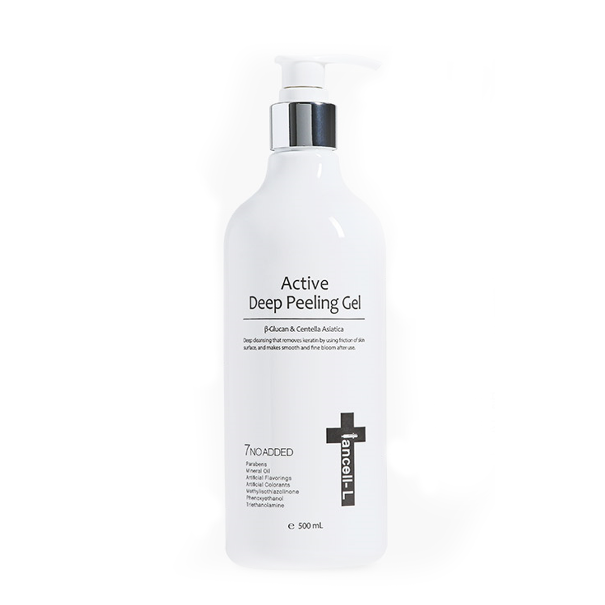 [IANCELL] Active Deep Peeling Gel 500ml / Acid-Free Natural Cellulose Gommage Exfoliator with Centella & Ginseng [Made in Korea]