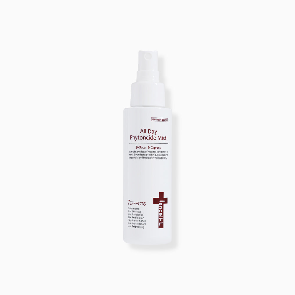 [IANCELL] All Day Phytoncide Mist 100ml | Deep Hydrating & Calming Facial Mist with Hinoki Cypress Water, Beta-Glucan & Bifida Ferment