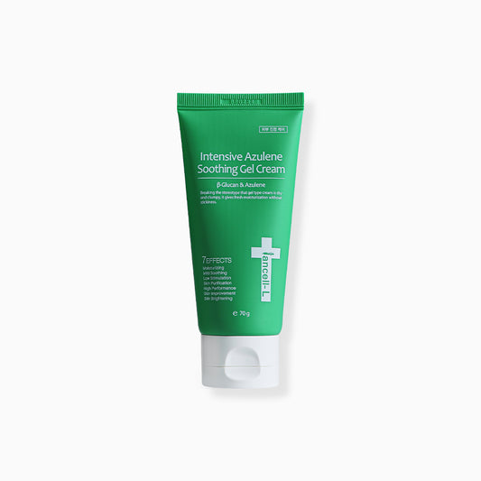 [IANCELL] Intensive Azulene Soothing Gel Cream 70g | 31°C Thermal Cooling Calming Relief Gel Moisturizer with Guaiazulene & Propolis