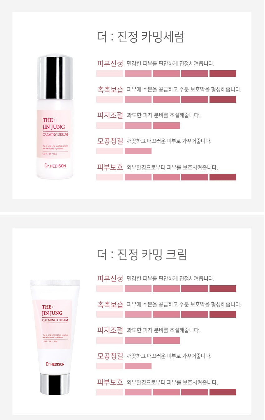 Made in Korea Dr.HEDISON THE:JINJUNG LINE Serum & cream SET