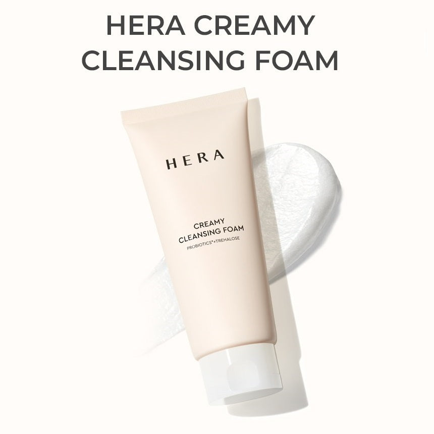 Made in Korea HERA NEW CREAMY soothing the skin CLEANSING FOAM Mini 1000ml(50g X 20EA)(free shipping)