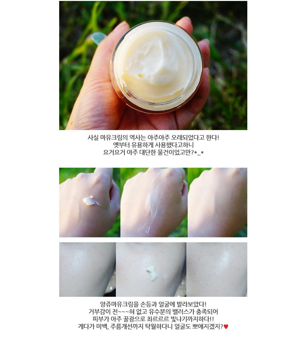 Made in Korea Moisturizing care ANJO MAYU CREAM 70gX3EA(free shipping)