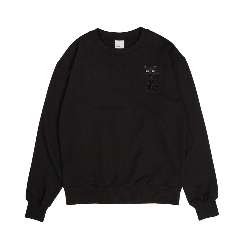 S-2XL High Quality Korean Made in Korea Black Cat Juri Sweatshirt (for men and women)