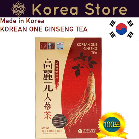 (free shipping)Made in Korea KOREAN ONE GINSENG TEA 1+1+1 (total 300pouch)