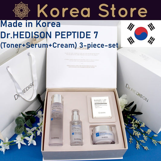 Made in Korea Dr.HEDISON PEPTIDE7 (Toner+Serum+Cream) 3-piece-set