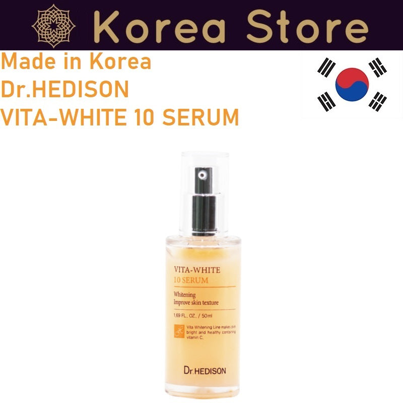 Made in Korea Dr.HEDISON Vita White 10 Serum 50ml 1+1