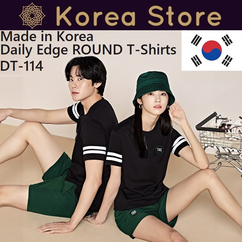 [Free Shipping] Made in Korea PGNC Daily Edge Round T-Shirts DT-114 (For Unisex)