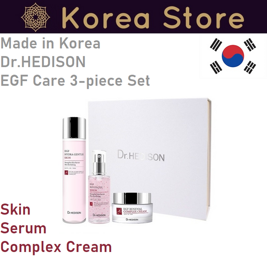 Made in Korea Dr.HEDISON EGF Care 3-piece Set