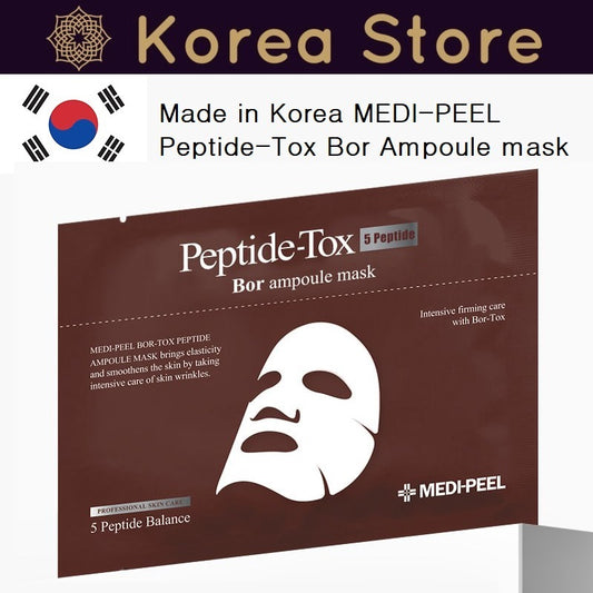 Made in Korea MEDI-PEEL Peptide-Tox Bor Ampoule mask (40EA)