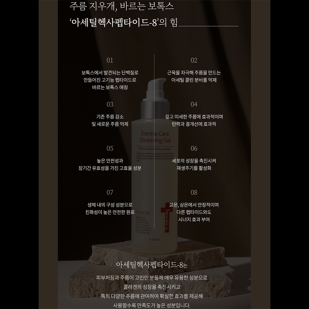 [IANCELL] Derma Care Cleansing Gel 200ml / Mild Acidic pH 5.5 Hydrating Facial Cleanser for Sensitive Skin [Made in Korea]