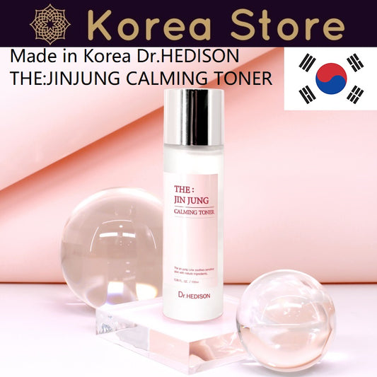 Made in Korea Dr.HEDISON THE:JINJUNG CALMING TONER 100ml+100ml