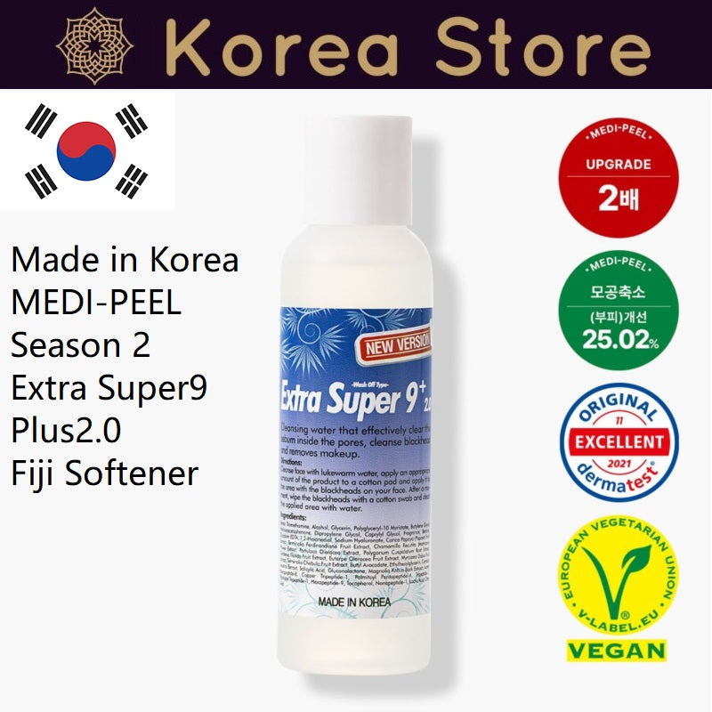 Made in Korea MEDI-PEEL Season 2 Extra Super9 Plus2.0 Fiji Softener 100ml+100ml+100ml