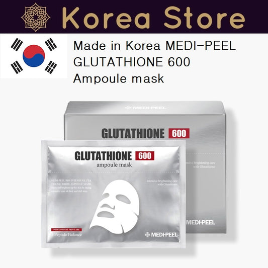 Made in Korea MEDI-PEEL GLUTATHIONE 600 Ampoule mask (40EA)