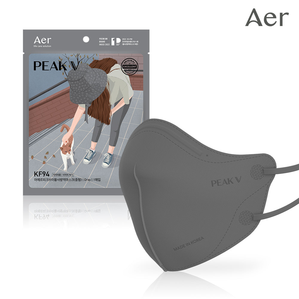 Made in Korea Aer NEW KF94 PEAK V Mask(60pieces)