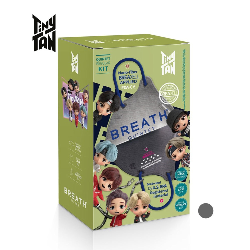 Made in Korea wholesale in bulk BREATH TinyTAN QUINTET Mast(180p=90Pack)