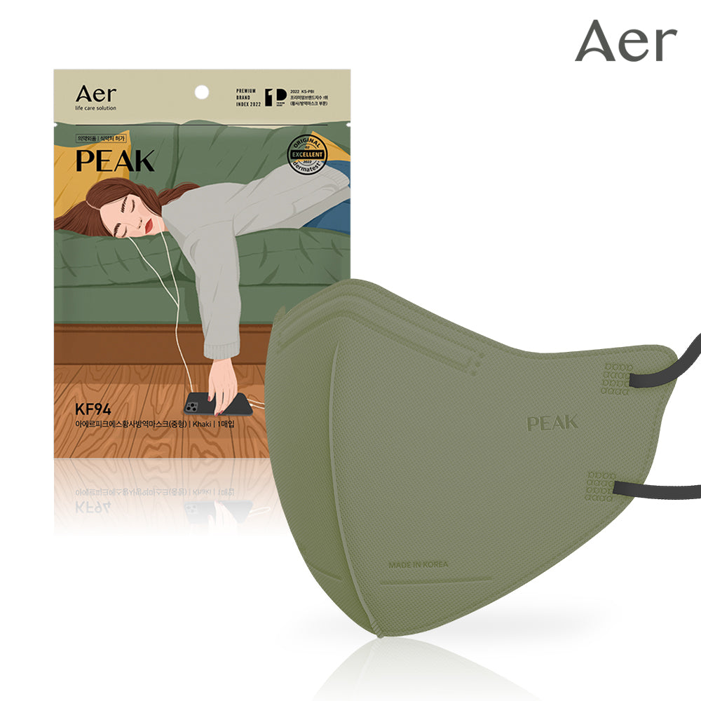 Made in Korea Aer NEW KF94 PEAK Mask(60pieces)