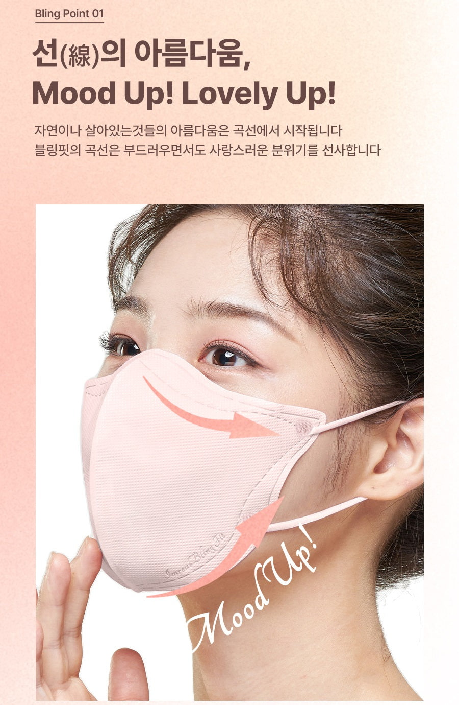 Made in Korea imreal Bling Fit Mask(60pieces)