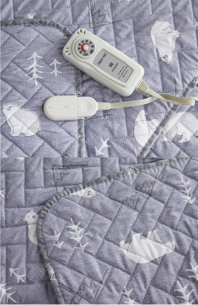 Made in Korea Polar bear Electric Blanket Made by medical device company HAN-IL (Electric pad)