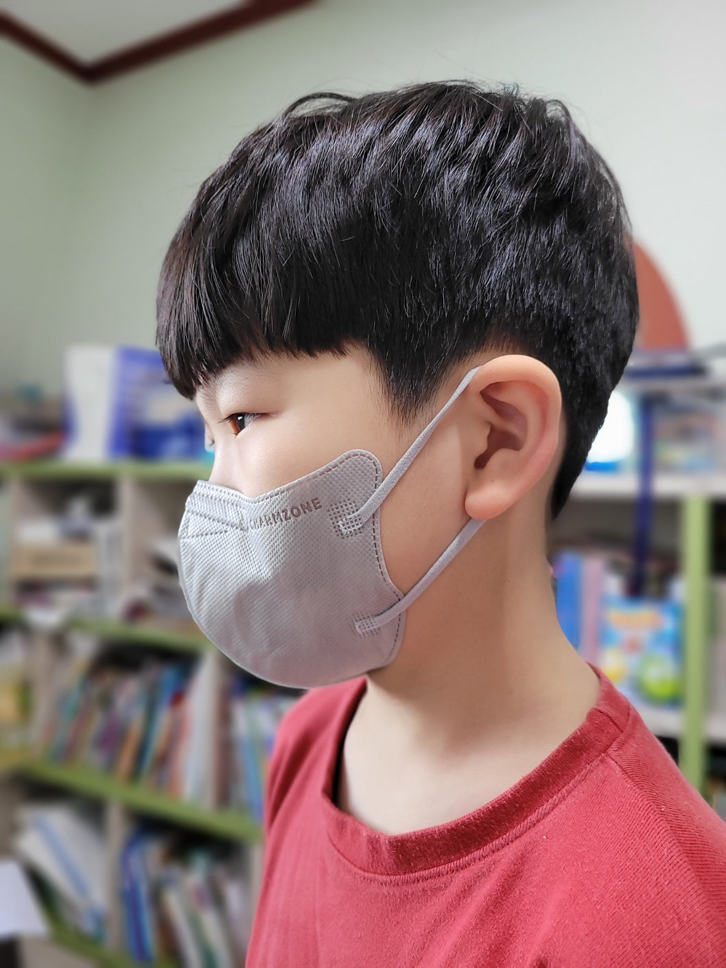 Made in Korea CHARMZONE Tone up fit Black label Light Mask