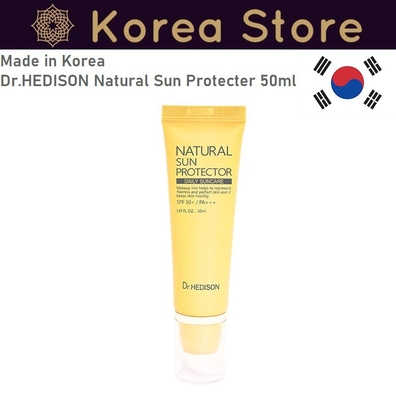 Made in Korea Dr.HEDISON Natural Sun Protecter 50ml(1+1)100ml