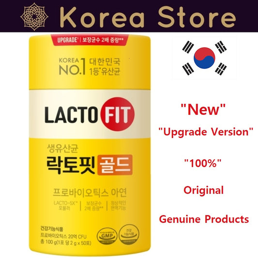 Made in Korea UPGRADE New LACTO FIT Gold 5X™️ 150stick (50stickx3box)