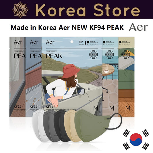 Made in Korea Aer NEW KF94 PEAK Mask(60pieces)