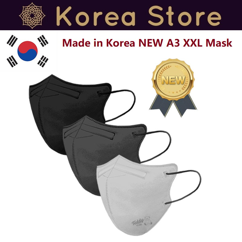 Made in Korea NEW Big Size A3 Mask(100pieces)