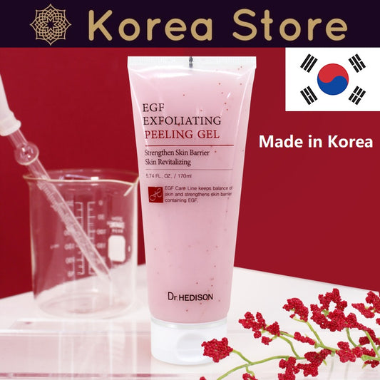 Made in korea Dr.HEDISON EGF EXFOLIATING PEELING GEL (1+1)170ml+170ml