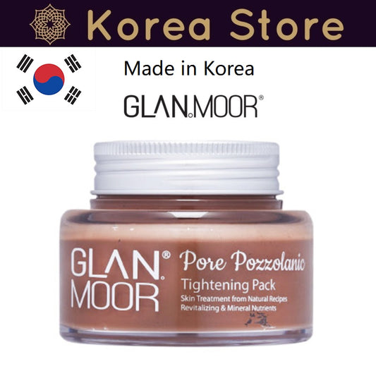 Made in Korea GLANMOOR Pore Pozzolanic Tightening Pack 1+1